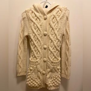 INC Fur lined, cozy sweater